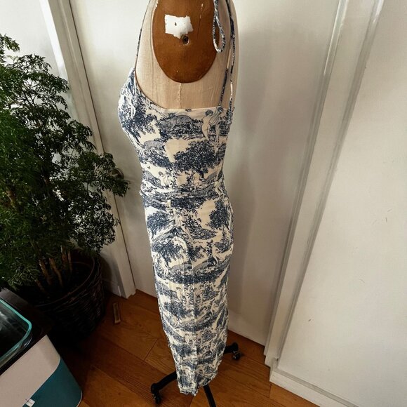 REFORMATION Kourtney Dress  Sold Out Pastoral Print Size 4 - Picture 9 of 9